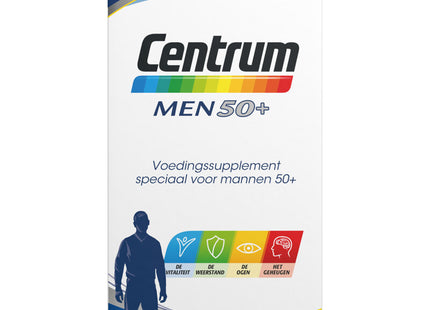 Centrum Men 50+ multivitamin tablets