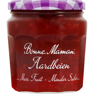 Bonne Maman Meer fruit minder suiker aardbeienjam