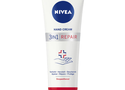 NIVEA 3in1 repair handcréme 24u hydratatie