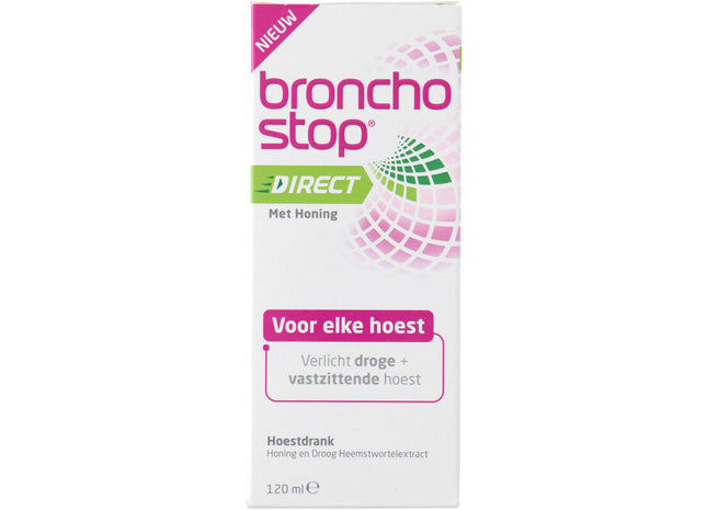 Bronchostop Hoestdrank direct met honing