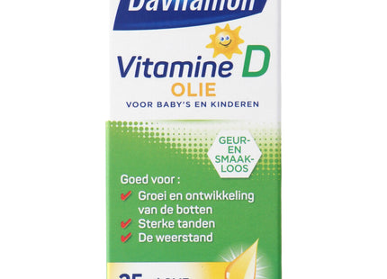 Davitamon Vitamine d olie voor baby's en kinderen