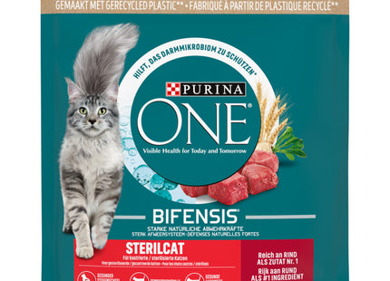 Purina ONE Sterilcat rijk aan rund