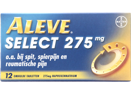 Aleve Select pijnstiller 275 mg