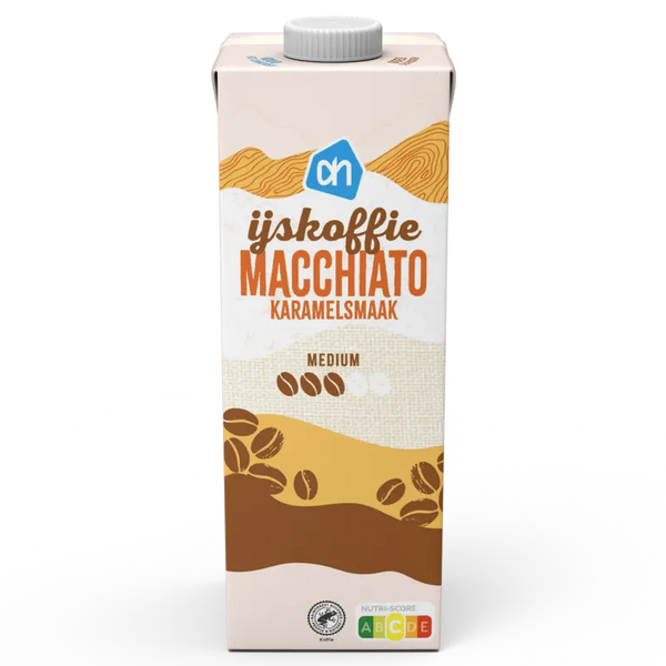 IJskoffie macchiato karamelsmaak