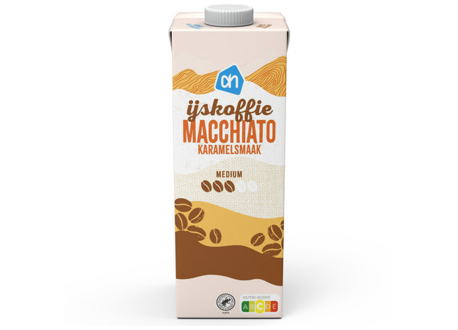 IJskoffie macchiato karamelsmaak