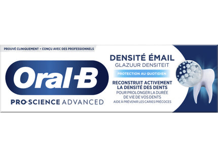 Oral-B Science glazuur densiteit tandpasta