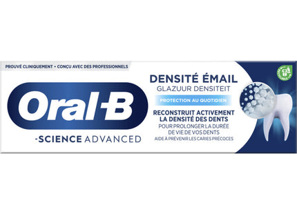 Oral-B Science glazuur densiteit tandpasta