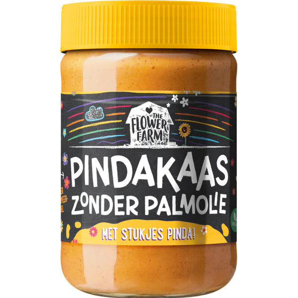 Flower Farm Peanut Butter without Palm Oil with Pieces