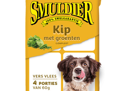 Smuldier Kip met groenten