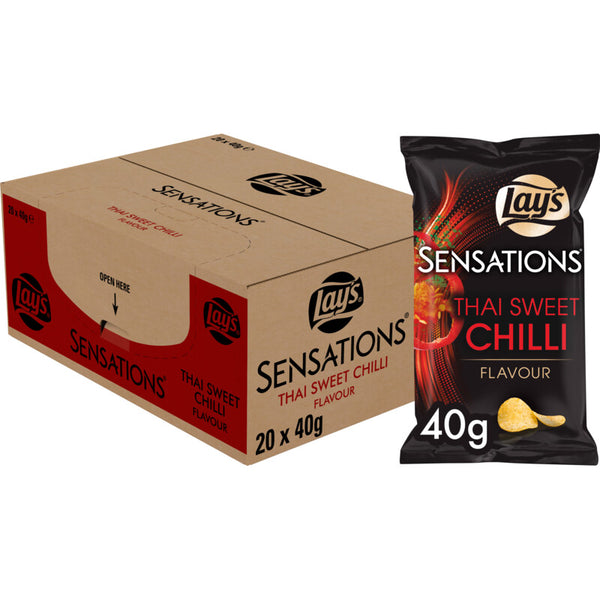 Lay's Sensation Thai Chili 20er-Pack