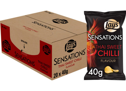 Lay's Sensation Thai chili 20-pack