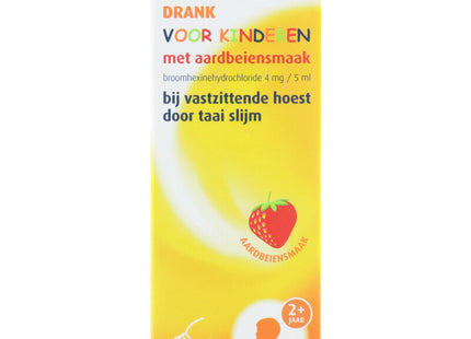 Bisolvon-Getränk für Kinder mit Erdbeergeschmack