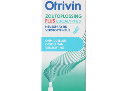 Otrivin Saline Plus Eucalyptus Nasal Spray