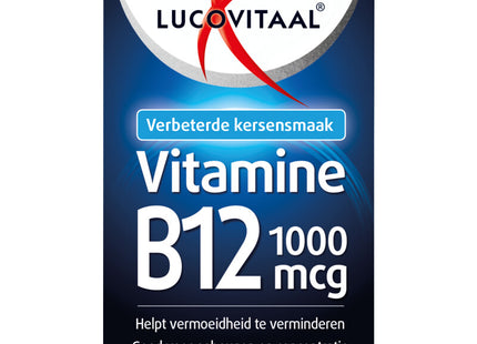 Lucovitaal Vitamin B12 1000mcg chewable tablets