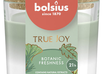 Bolsius True joy scented candle botanic freshness