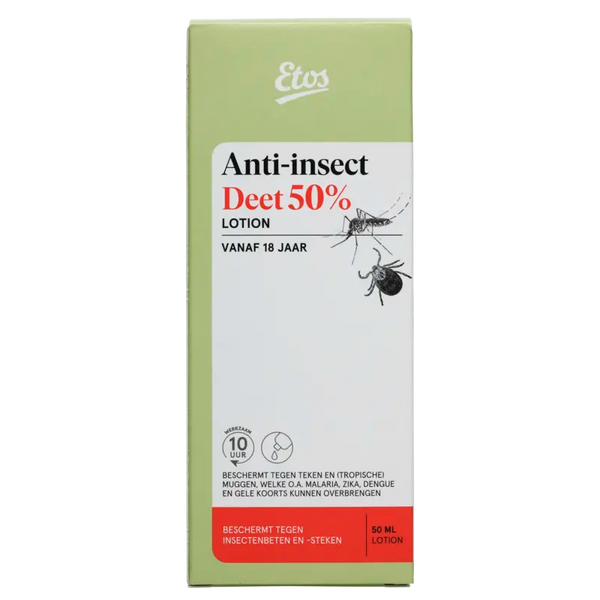 Etos Deet anti-insecten lotion 50%