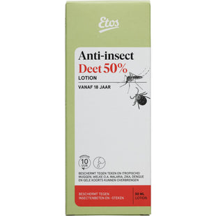 Etos Deet anti-insecten lotion 50%