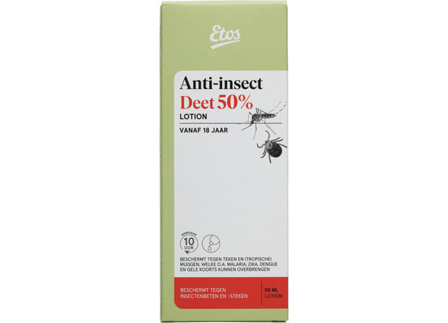 Etos Deet anti-insecten lotion 50%