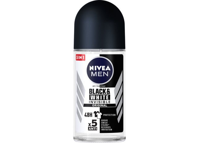NIVEA Men Schwarz-Weiß-Originalroller
