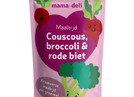 Mama Deli Couscous, broccoli & rode biet 8m+