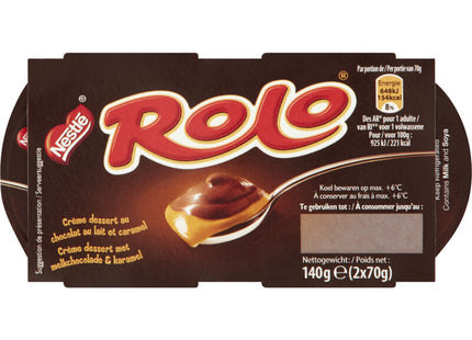 Rolo Chocolate &amp; caramel dessert