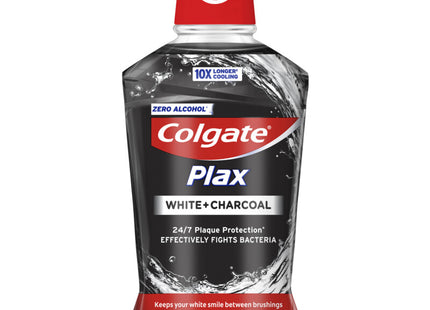 Colgate Plax white charcoal mouthwash