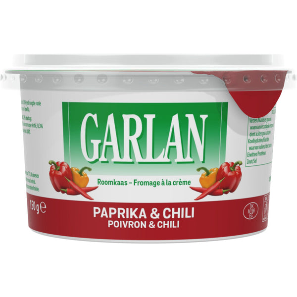 Garlan Roomkaas met paprika & chili  Dutchshopper