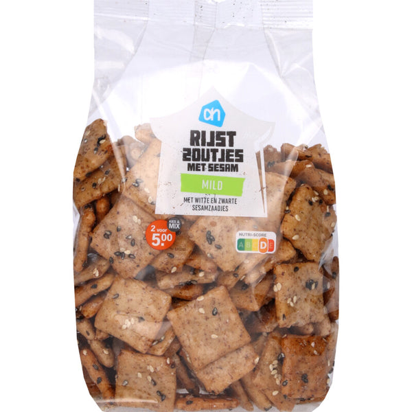 Reiscracker mit mildem Sesam