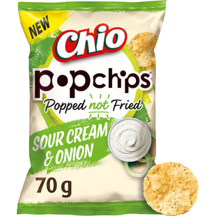 Chio Popchips sour cream & onion