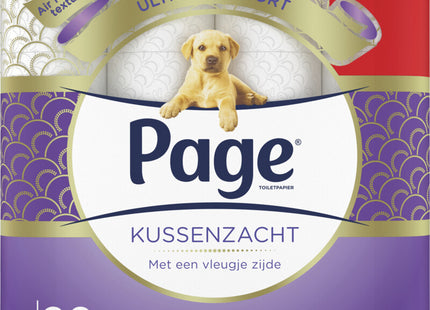 Page Kussenzacht toiletpapier