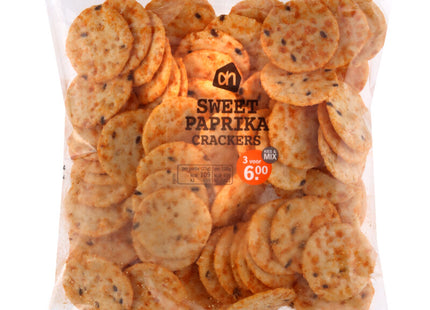 Sweet paprika crackers