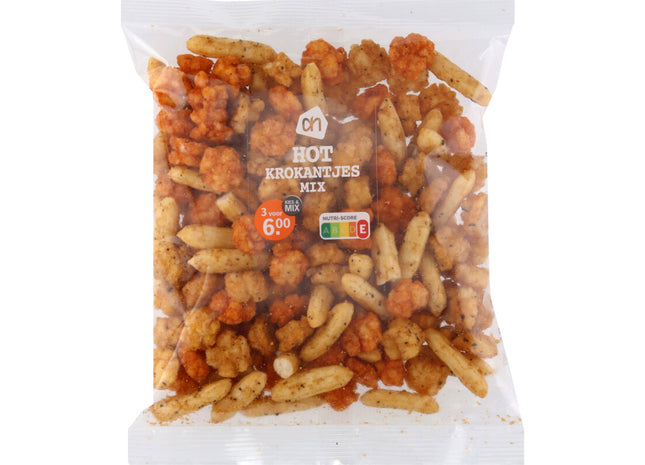 Heiße knusprige Mischung