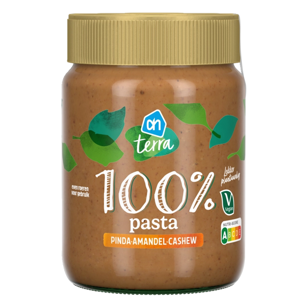 Terra Plant-Based 100% peanut, almond, cashew