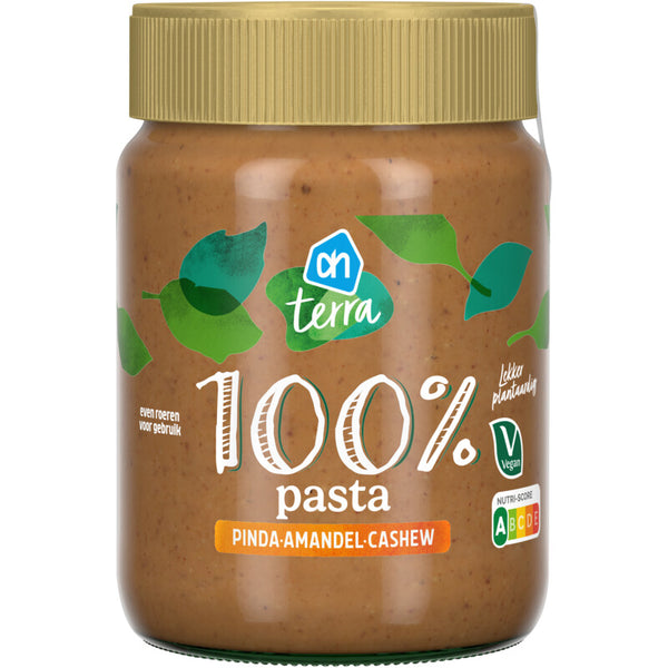 Terra Plantaardig 100% pinda, amandel, cashew