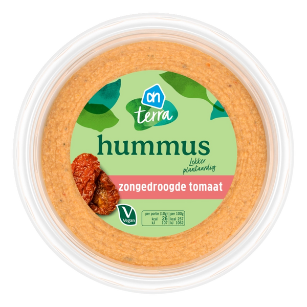 Terra Pflanzlicher Hummus mit sonnengetrockneter Tomate
