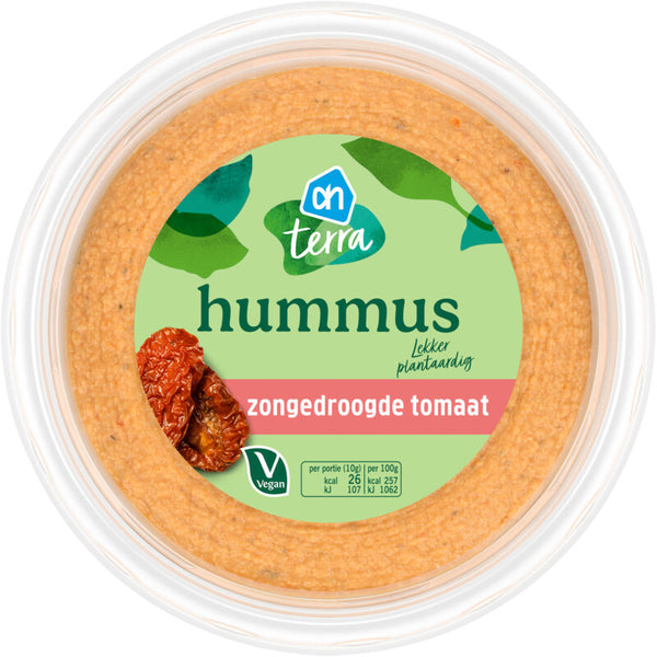 Terra Pflanzlicher Hummus mit sonnengetrockneter Tomate