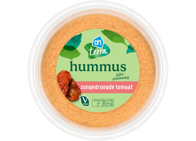 Terra Plantaardige hummus zongedroogde tomaat