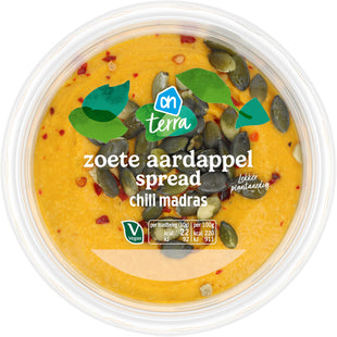Terra Plantaardig zoet aardappel spread madras