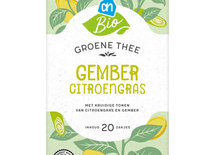 Biologisch Groene thee gember citroengras