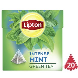 Lipton Intense mint green tea