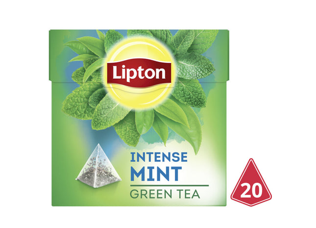 Lipton Intense mint green tea