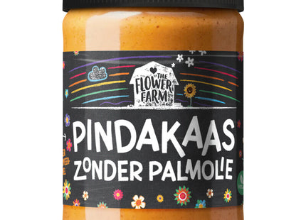 Flower Farm Pindakaas zonder palmolie