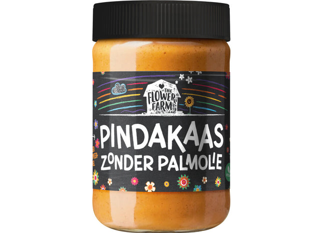 Flower Farm Pindakaas zonder palmolie