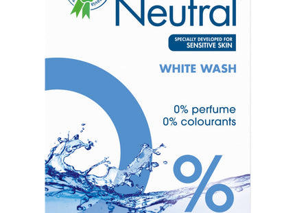 Neutral Perfume-free washing powder for white laundry