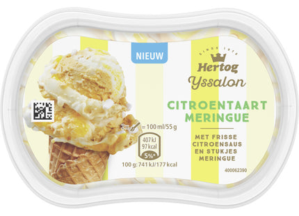 Hertog Citroentaart meringue