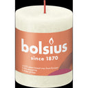 Bolsius Rustieke kaars ivoor 8cm