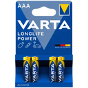 Varta Longlife power AAA alkaline batterijen