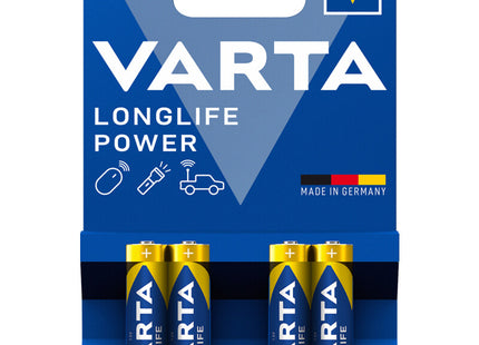 Varta Longlife power AAA alkaline batterijen