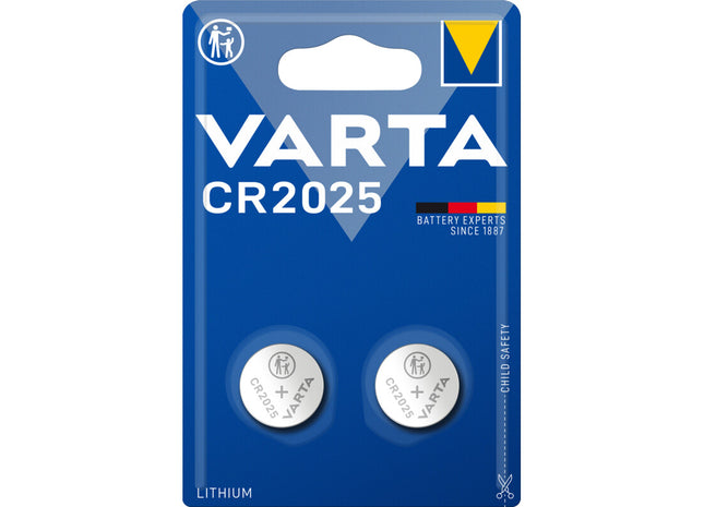 Varta Knopfzelle Lithium CR2025