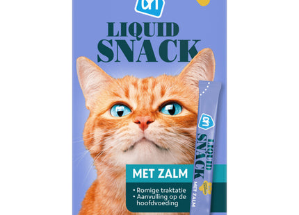 Liquid snack met zalm